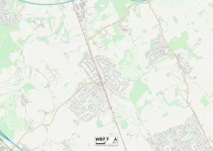 The Drive Gallery: Hertsmere WD7 7 Map