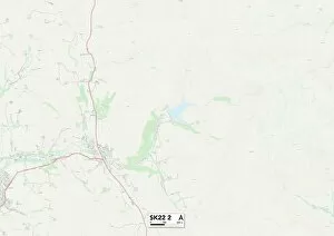Valley Road Gallery: High Peak SK22 2 Map