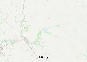 Valley Road Gallery: High Peak SK22 2 Map