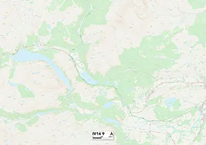 Postcode Sector Map of Highland IV14 9 Highland IV14 9 Map
