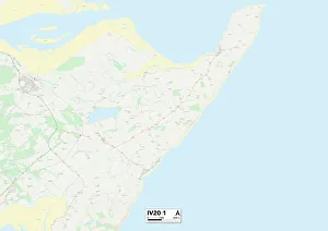 King Street Gallery: Highland IV20 1 Map