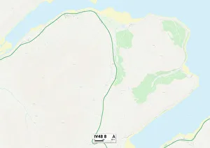 Postcode Sector Map of Highland IV48 8 Highland IV48 8 Map