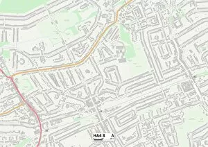 Hillingdon HA4 8 Map