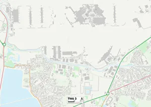 Seaford Road Gallery: Hillingdon TW6 3 Map