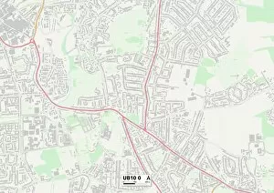 Grove Gallery: Hillingdon UB10 0 Map