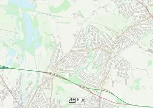 High Road Gallery: Hillingdon UB10 8 Map
