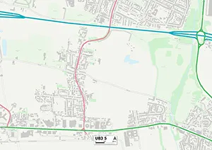 Manor Lane Gallery: Hillingdon UB3 5 Map