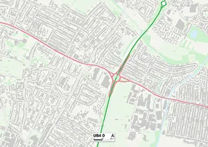 Warren Close Gallery: Hillingdon UB4 0 Map