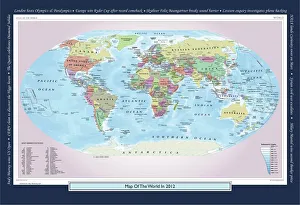 Historical World Events map 2012 UK version Historical World Events map 2012 UK version