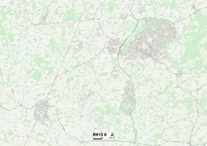 West Way Gallery: Horsham RH13 0 Map