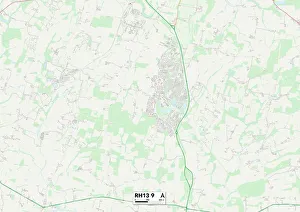 Ash Road Gallery: Horsham RH13 9 Map