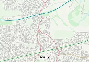 West Way Gallery: Hounslow TW5 0 Map