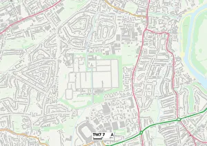 Richmond Road Gallery: Hounslow TW7 7 Map