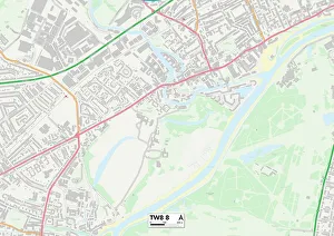 Somerset Road Gallery: Hounslow TW8 8 Map