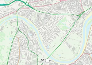 Clarence Road Gallery: Hounslow W4 3 Map