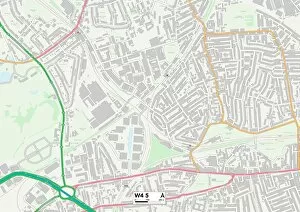 Somerset Road Gallery: Hounslow W4 5 Map