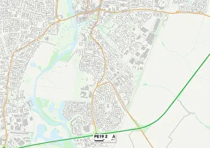 Richmond Close Gallery: Huntingdonshire PE19 2 Map