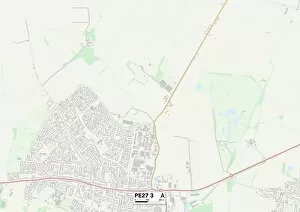 Bank Road Gallery: Huntingdonshire PE27 3 Map
