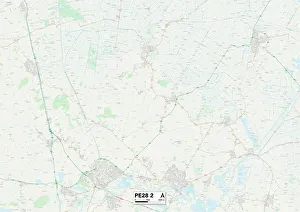Warren Close Gallery: Huntingdonshire PE28 2 Map