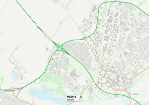 Huntingdonshire PE29 6 Map Huntingdonshire PE29 6 Map