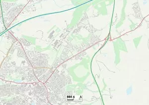 Hyndburn BB5 6 Map