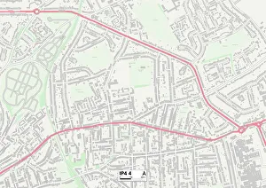 Somerset Road Gallery: Ipswich IP4 4 Map
