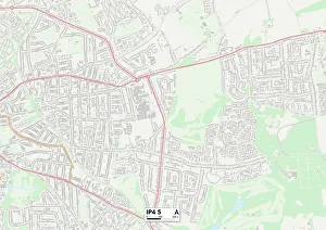 Weymouth Road Gallery: Ipswich IP4 5 Map