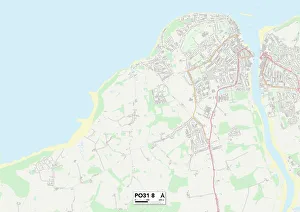 Greenways Gallery: Isle of Wight PO31 8 Map