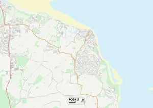 Somerset Road Gallery: Isle of Wight PO34 5 Map