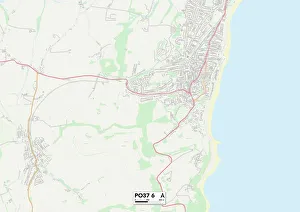 Florence Road Gallery: Isle of Wight PO37 6 Map
