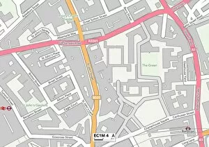 Islington EC1M 4 Map