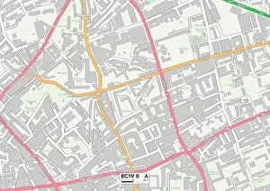 Islington EC1V 0 Map