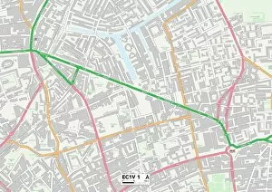 Islington EC1V 1 Map