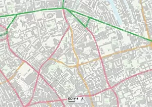 Islington EC1V 4 Map