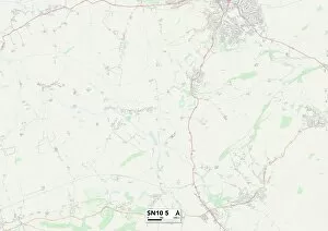 West Lane Gallery: Kennet SN10 5 Map