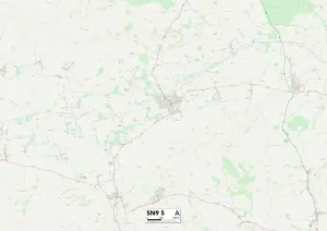 Smithy Lane Gallery: Kennet SN9 5 Map