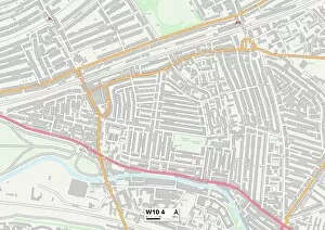 Harrow Road Gallery: Kensington and Chelsea W10 4 Map