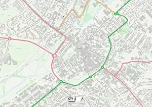 Kent CT1 2 Map