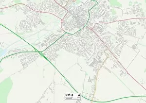 Kent CT1 3 Map
