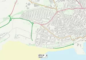Kent CT11 0 Map