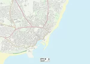 Kent CT11 8 Map
