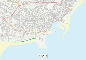 Florence Road Gallery: Kent CT11 9 Map