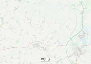 James Close Gallery: Kent CT3 2 Map