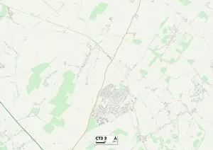 Kent CT3 3 Map