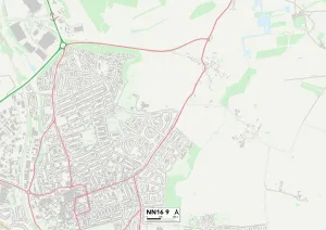 Primrose Close Gallery: Kettering NN16 9 Map
