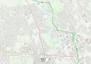Reservoir Road Gallery: Kingston upon Hull HU6 7 Map