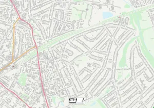Manor Crescent Gallery: Kingston upon Thames KT5 8 Map