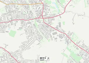 Ashbourne Avenue Gallery: Kirklees BD19 5 Map