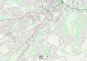 Kirklees HD1 3 Map