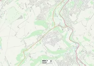 Kirklees HD4 7 Map